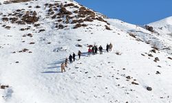 Erzurum'da kardaki ayak izlerinden yakalanan insan kaçakçıları adliyede