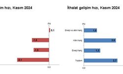 TÜİK: Kasımda ihracat azaldı, ithalat arttı