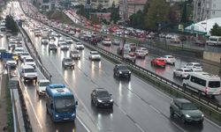 İstanbul'da trafik yoğunluğu yüzde 80'e çıktı