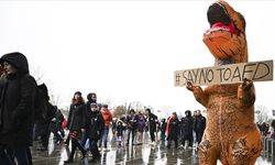 Almanya'da AfD partisine protesto