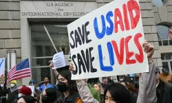 ABD Temsilciler Meclisi'nde USAID protestosu
