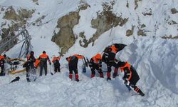 Elazığ'da çığ altında kalan kişi kurtarıldı