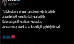 "Valinin yeğeniyim" diyerek çakar kullanmıştı; Vali Gül, yasal işlem başlatıyor