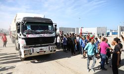 81 günlük ablukanın ardından ilk yardım tırları Gazze’ye girdi