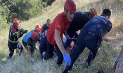 Motosikleti uçuruma yuvarlandı; eski il gençlik kolları başkanı ağır yaralandı