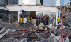 5 yıldızlı otel inşaatında teras çöktü