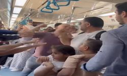 Marmaray durağında çocuklarının yanında darbedildi