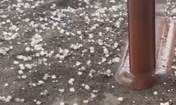 Amasya'da sağanak ve dolu etkili oldu