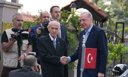 Erdoğan-Bahçeli görüşmesi başladı