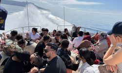 Bodrum açıklarında 95 düzensiz göçmen yakalandı