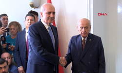 Numan Kurtulmuş, Bahçeli'yi ziyaret ediyor
