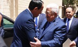 Mahmud Abbas ile GKRY lideri Hristodulidis'le görüştü