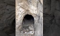 Irak'ın kuzeyinde teröristlere ait bir mağara tespit edildi
