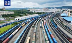 Çin-Avrupa Tren Seferleri’nin Doğu Koridoru’ndan 2 binden fazla sefer yapıldı