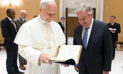 Papa 14. Leo, BM Genel Sekreteri Guterres ile görüştü