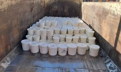 Etiketsiz 1 ton 800 kilogram yoğurt ve peynir ele geçirildi