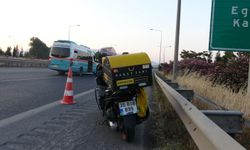 Genç motokuryenin feci ölümü!