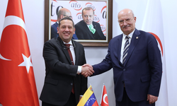 Venezuela Büyükelçisi, ATO Başkanı Baran'ı ziyaret etti