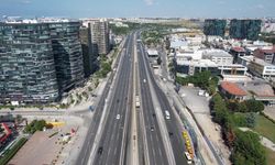 İstanbul’da bayram sakinliği: Boş yollar havadan görüntülendi