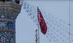 İran'ın kırmızı intikam bayrağı göndere çekildi: İsrail sonunu hazırladı!