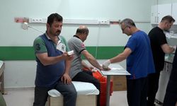 Acemi kasaplar hastanelere koştu