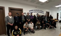 Tekirdağ'da 21 kaçak göçmen yakalandı