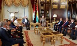 Mesud Barzani, DEM Parti heyetini kabul etti