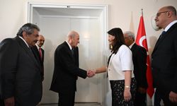 DEM Parti heyeti Bahçeli'yi ziyaret etti