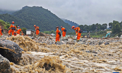 Çin’in Gansu eyaletinde sel felaketi: 13 ölü