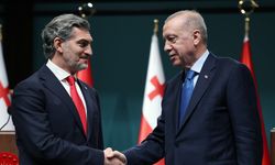 Cumhurbaşkanı Erdoğan, Kavelaşvili'yle ortak basın toplantısı düzenledi