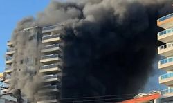 Alanya'da yangın: Apartman dairesi alev aldı!