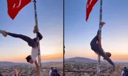 Nevşehir'de turist skandalı: Direk dansı yapacak başka yer bulamadı!