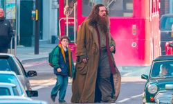 Harry ve Hagrid yeniden bir arada: Harry Potter dizisinin ilk set görüntüleri
