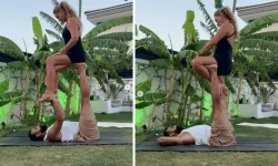 Pınar Altuğ'un yogası olay oldu! Kıskançlık sorusuna net yanıt!
