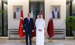 Bakan Fidan, mevkidaşı Al Sani ile Doha'da bir araya geldi