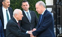 Cumhurbaşkanı Erdoğan, Bahçeli ile görüştü