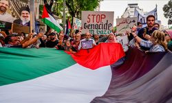 Tunus halkı Gazze'ye destek için meydanlara indi