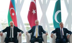Cumhurbaşkanı Erdoğan, Aliyev ve Şerif ile görüştü