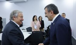 Cevdet Yılmaz, BM Genel Sekreteri Guterres ile görüştü
