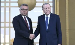 Cumhurbaşkanı Erdoğan, KKTC Cumhurbaşkanı Erhürman’ı kabul etti