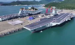 Çin'in yeni uçak gemisi Fujian ilk seferini yaptı