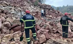 Ordu'da taş ocağında göçük: 2 işçi enkaz altında!