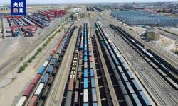 Çin’de demiryolu yük taşımacılığında rekor artış