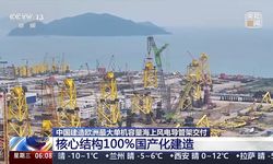 Çin’den Avrupa’ya dev enerji teslimatı: Deniz üstü rüzgar platformu