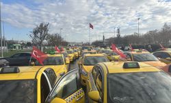 Taksicilerden korsan taşımacılığa karşı eylem
