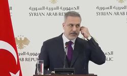 Şam'da Fidan'ın konuşması erken sonlandırıldı: Bakanlıktan açıklama