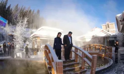 Kim Jong Un’dan KDHC’nin 'kış cenneti'ne ilk ziyaret: Her detayı tek tek inceledi