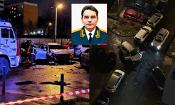 Bir yılda üçüncü: Rus general Fanil Sarvarov'un aracı patlatıldı