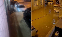 Buca’yı sağanak bastı: Caddeler göl oldu, araçlar sürüklendi