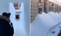 Kamçatka’da son 30 yılın en yoğun kar yağışı